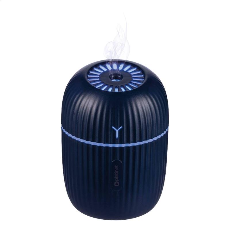 Platinet Hazy Luftfugter 200ml med LED Lys - Marineblå