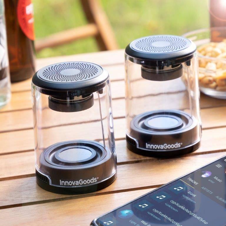Waveker Trådløse Magnetiske Bluetooth Højtalere - Sæt Med 2 Stk