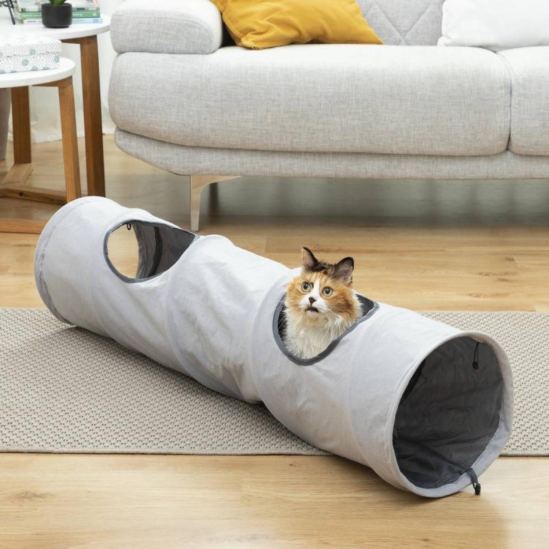 Funnyl Lege Foldetunnel Til Katte