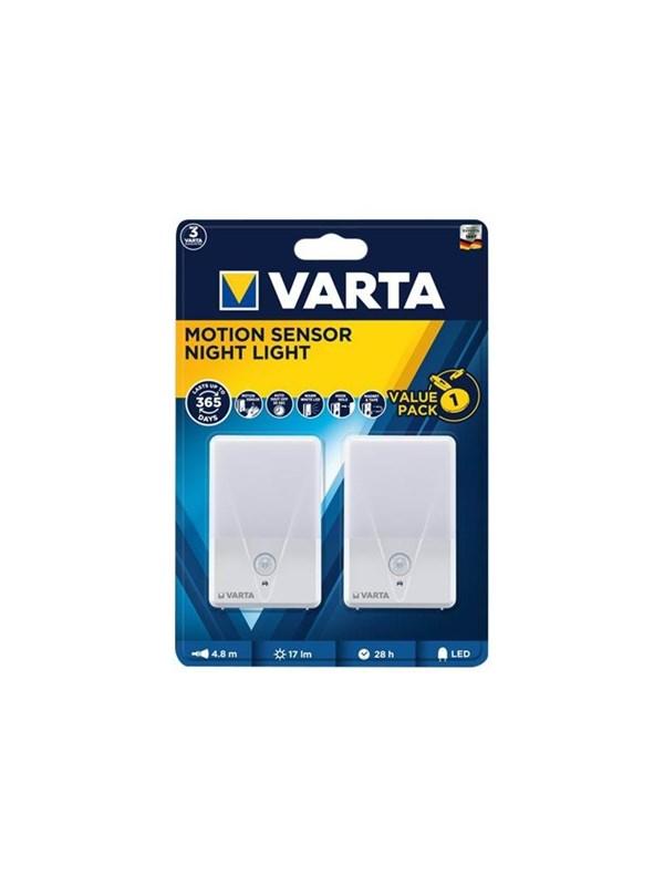 Varta Nattelys LED - Varm Hvidt Lys (Pakke med 2)