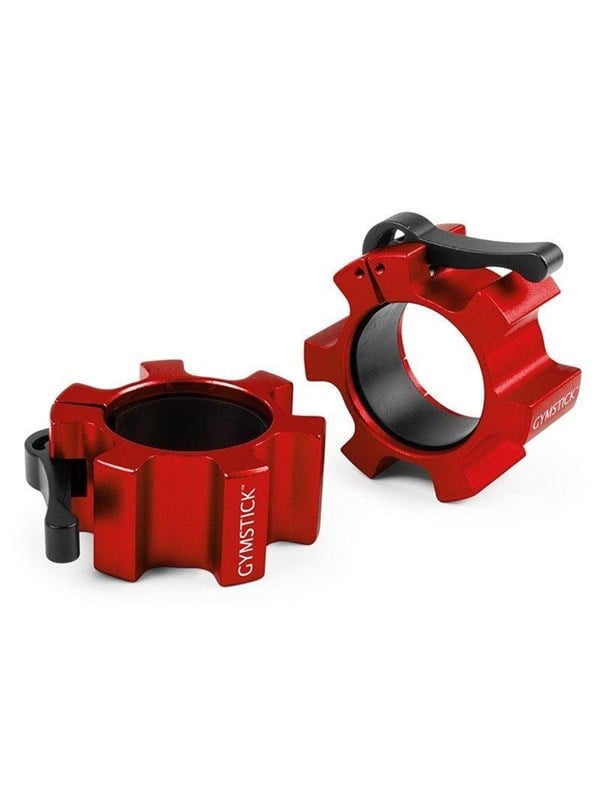 Gymstick Aluminium Kravelåse 50mm - Røde Tilbud
