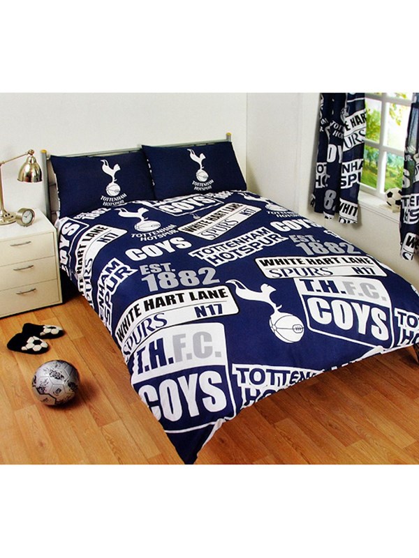 Collins Wholesale – Tottenham Hotspur Patch Dobbelt Sengetøj
