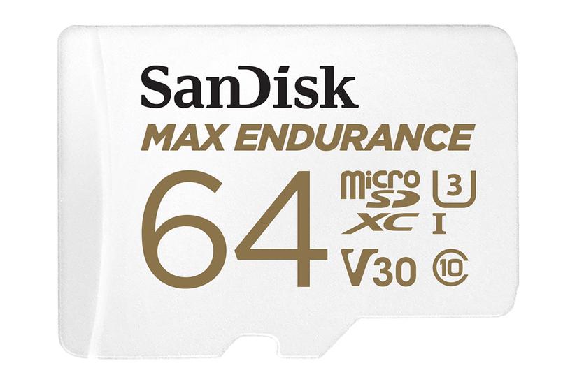 Sandisk Max Endurance 64GB - Mikrosdxc Uhs-i Hukommelseskort