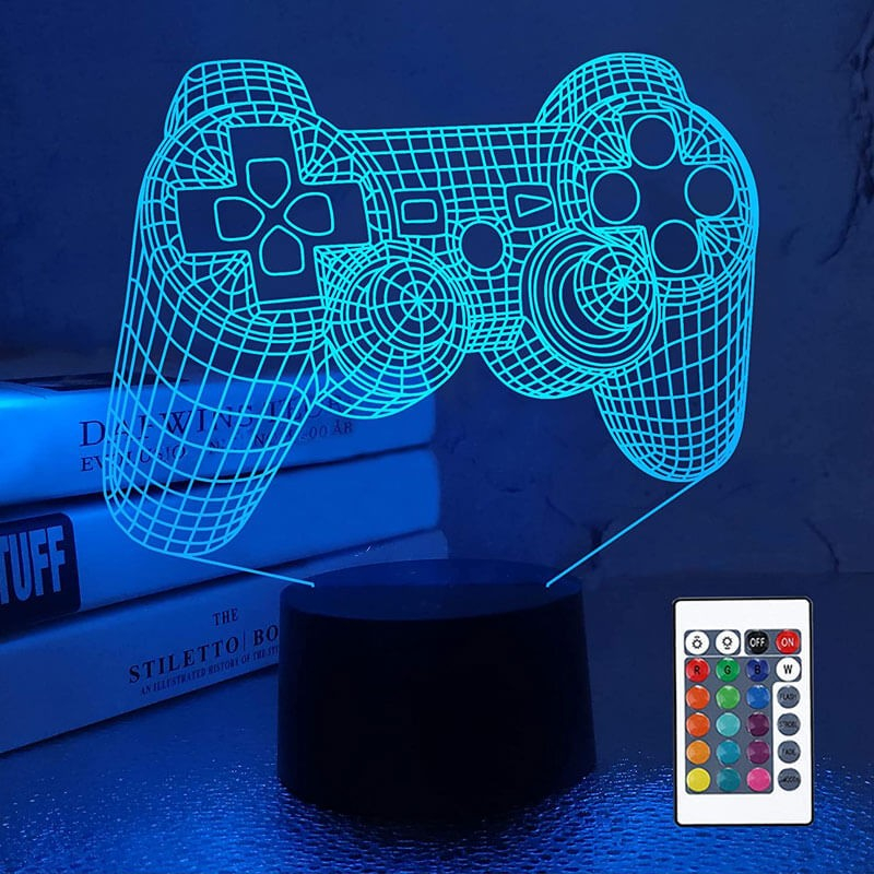 3D Lampe Fodbold Pokal – Unik Belysning til Fans