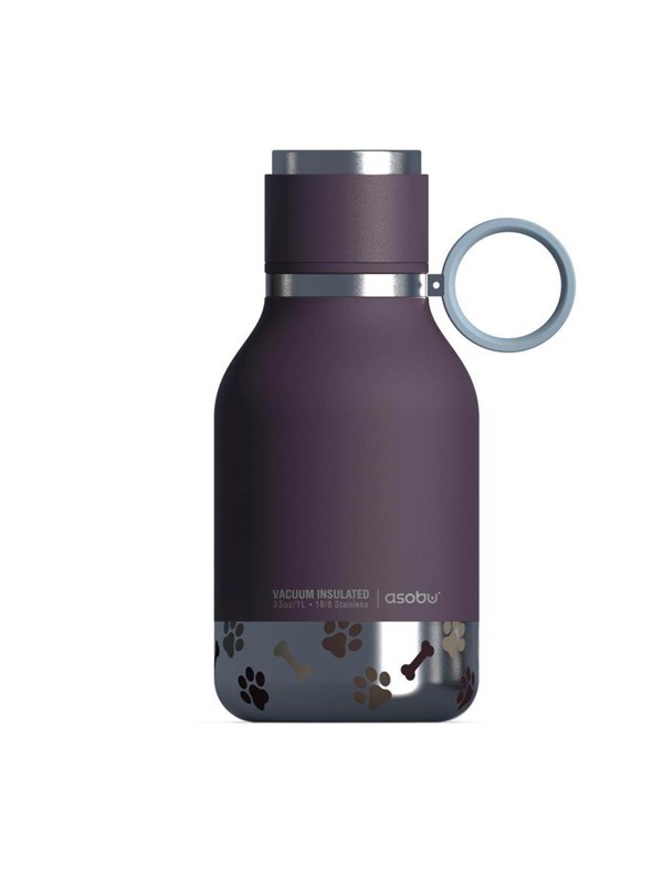 Asobu - Stainless Steel Bowl Bottle - Burgundy - (84259103972)
