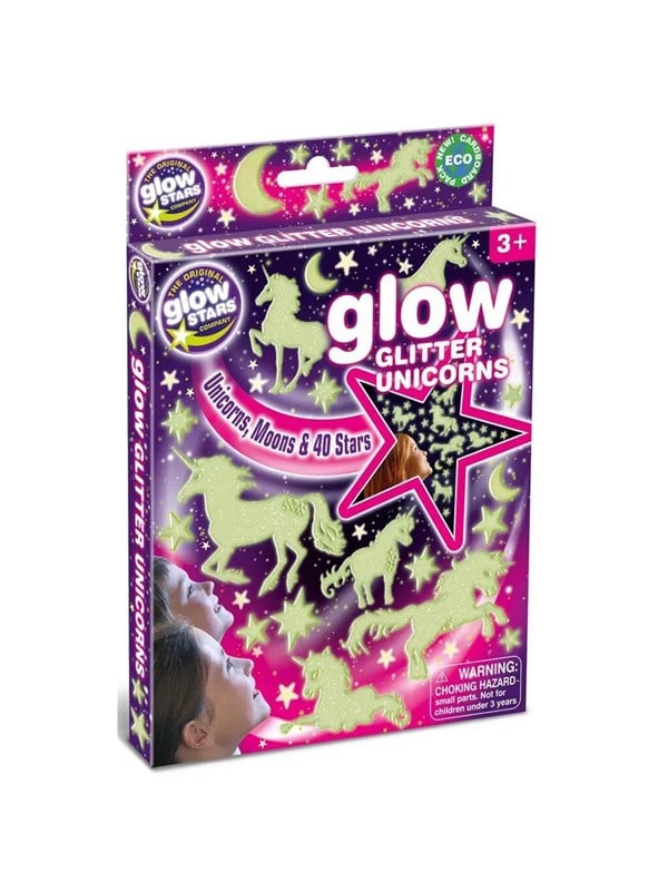 Brainstorm Glow Glitter Unicorns