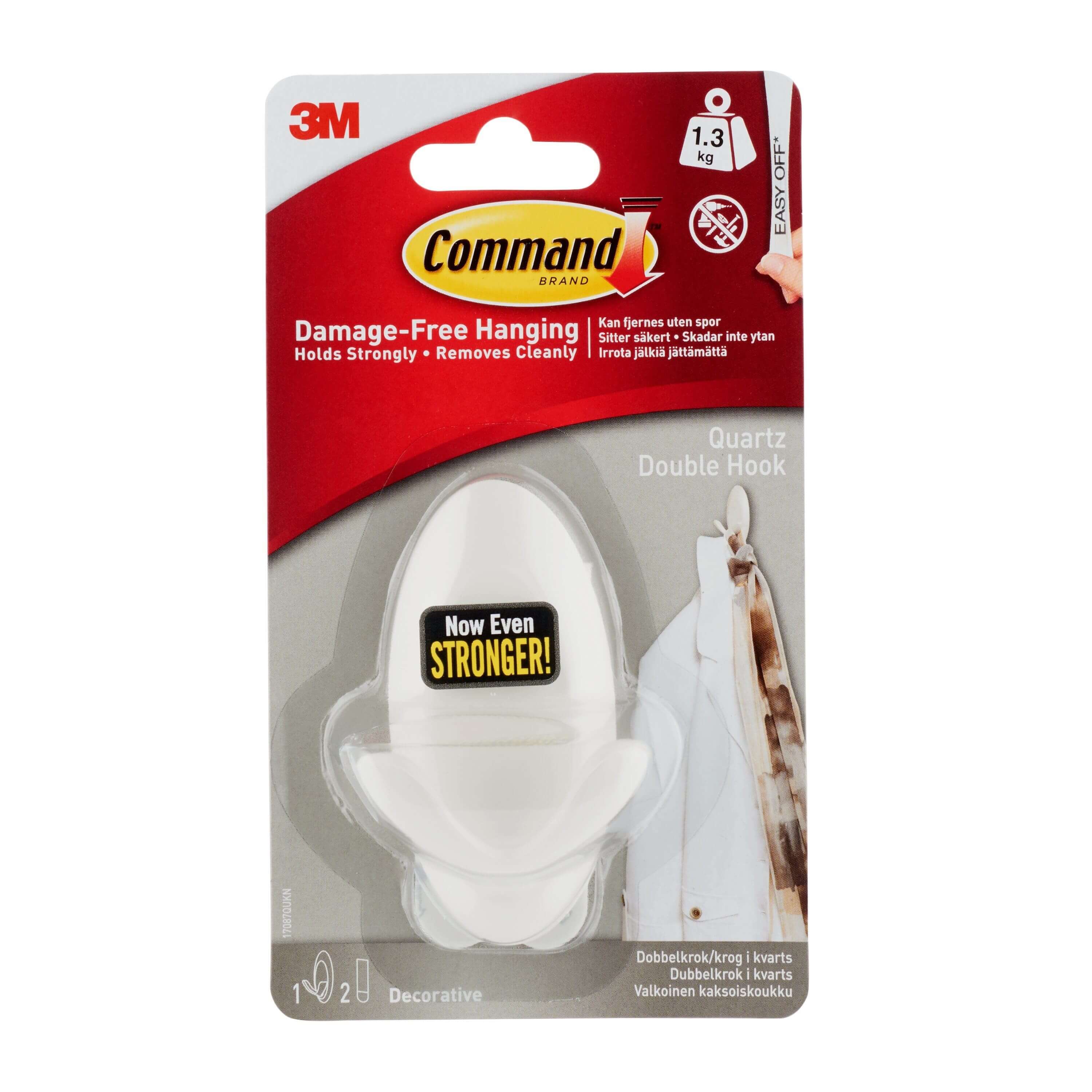 3M Command Dobbeltkrog - Skaderfri Ophængning!