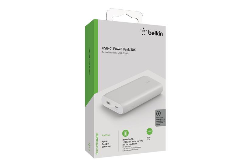 Belkin Boostcharge Powerbank - Usb, 24 Pin Usb-c - 30 Watt