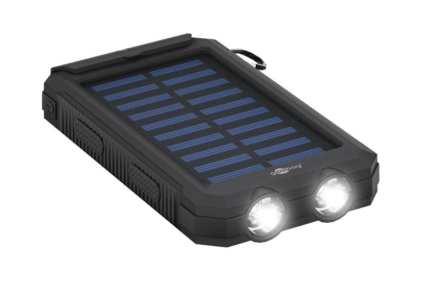 Goobay Outdoor Powerbank 8.0 Solarstrømbank - Li-pol - 2 X Usb