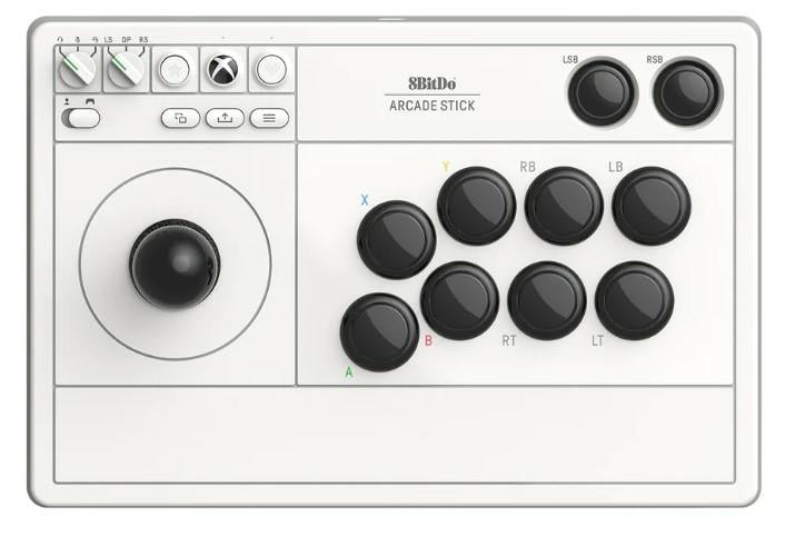 8bitdo Arcade Stick Xbox & Pc - Hvid