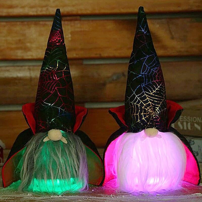 Halloween Vampyr med LED-lys - 30 cm Dekoration