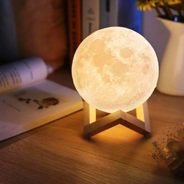 Måne  Lampe  -  10 Cm