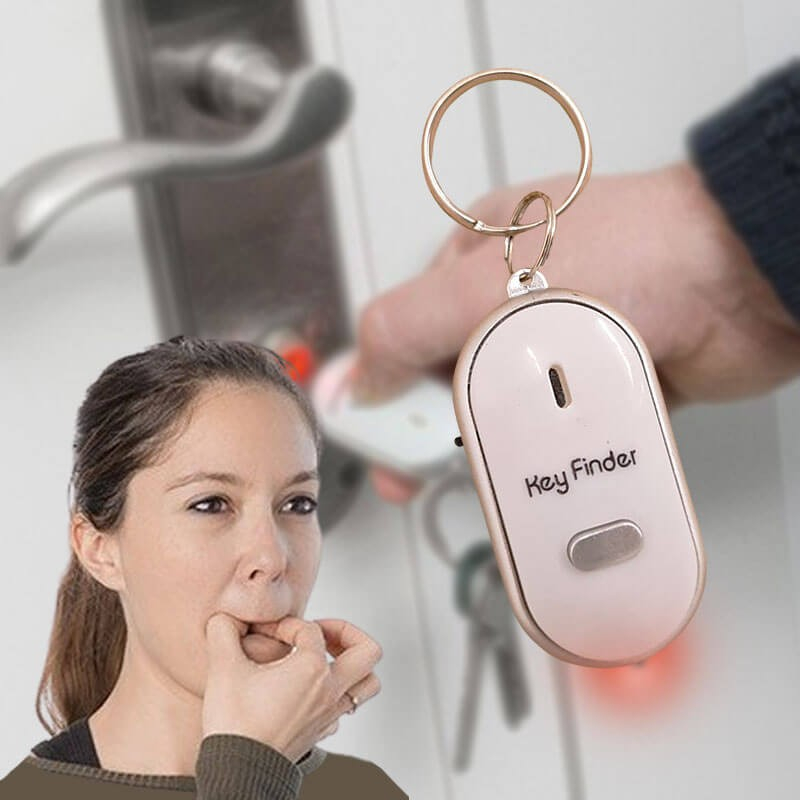 Nøglefinder med fløjtefunktion - Aldrig mere panik!
