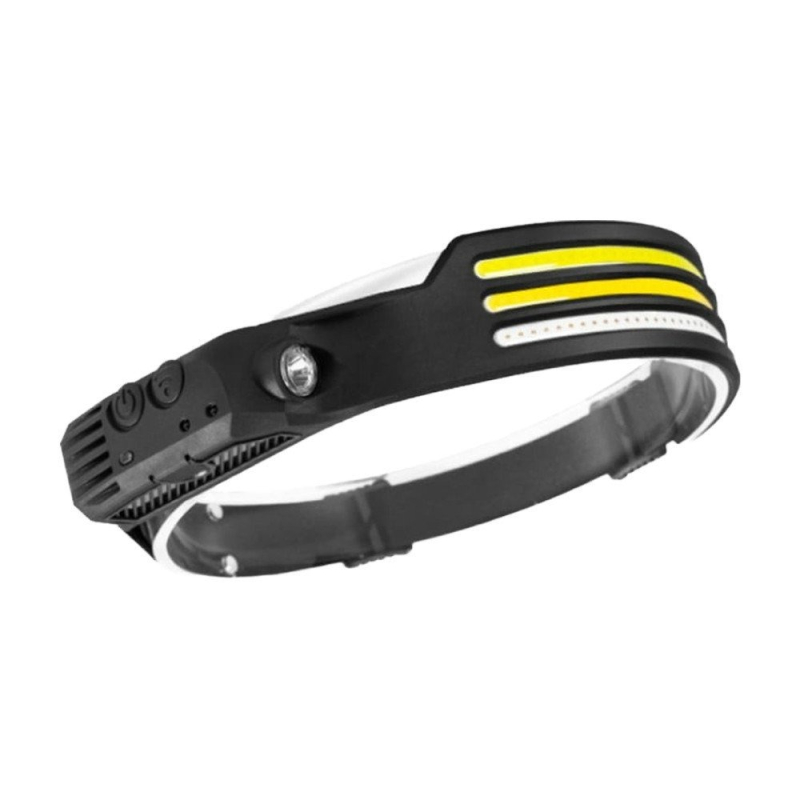 Genopladelig Pandelampe med COB og XPE Lys - Tilbud!