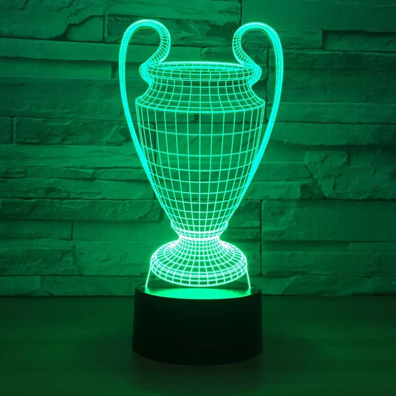 3D Jordklode Lampe med LED – Unik Belysning til Hjemmet!
